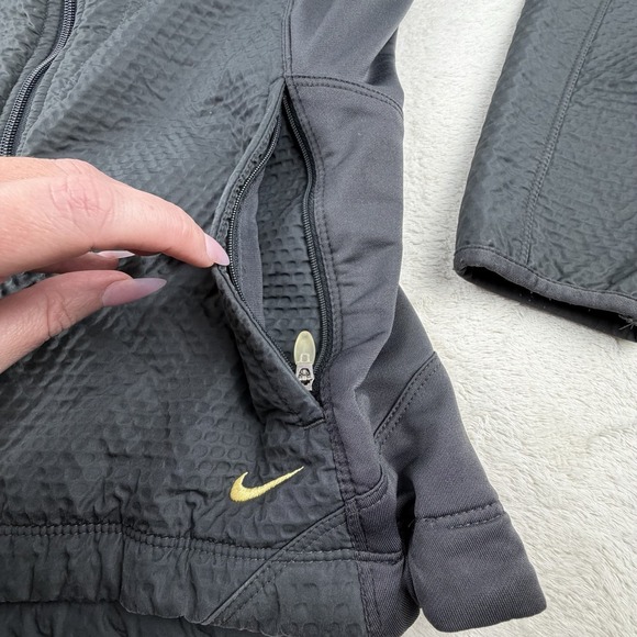 Nike Sphere Pro Soft Shell Full Zip Up Women's Size M (8-10) Gray/purple - Picture 11 of 16